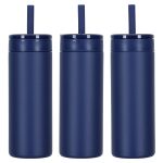 Elyse 22 oz Eco-Friendly Leak Proof Vacuum Silicone Straw Tumbler - 7
