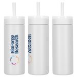 Elyse 22 oz Eco-Friendly Leak Proof Vacuum Silicone Straw Tumbler - 8