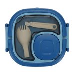 Gourmet Microwaveable Lunch Box with Utensils - 3