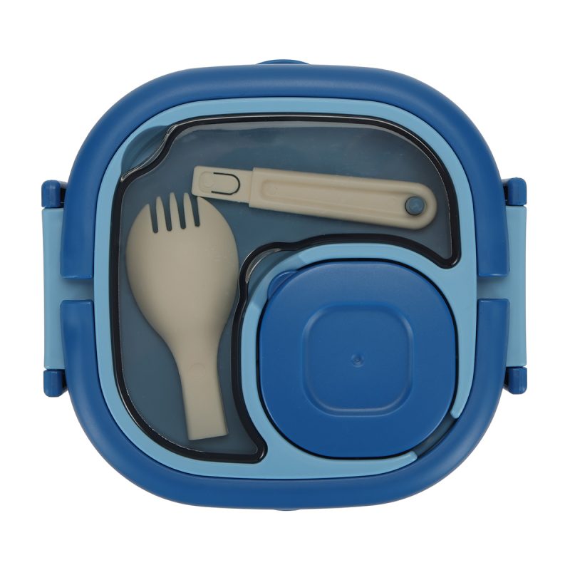 Gourmet Microwaveable Lunch Box with Utensils - 3