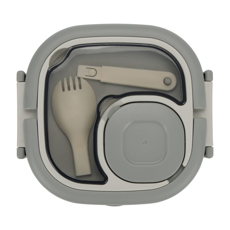 Gourmet Microwaveable Lunch Box with Utensils - 5