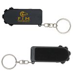 Mini Fidget Massage Roller with Phone Holder and Screen Cleaner Keychain - 2