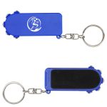Mini Fidget Massage Roller with Phone Holder and Screen Cleaner Keychain - 4