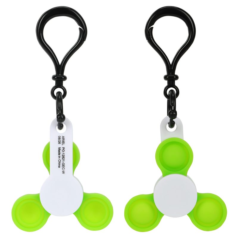 Push Pop Fidget Spinner Keyring - 7