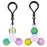 Push Pop Fidget Spinner Keyring - 8