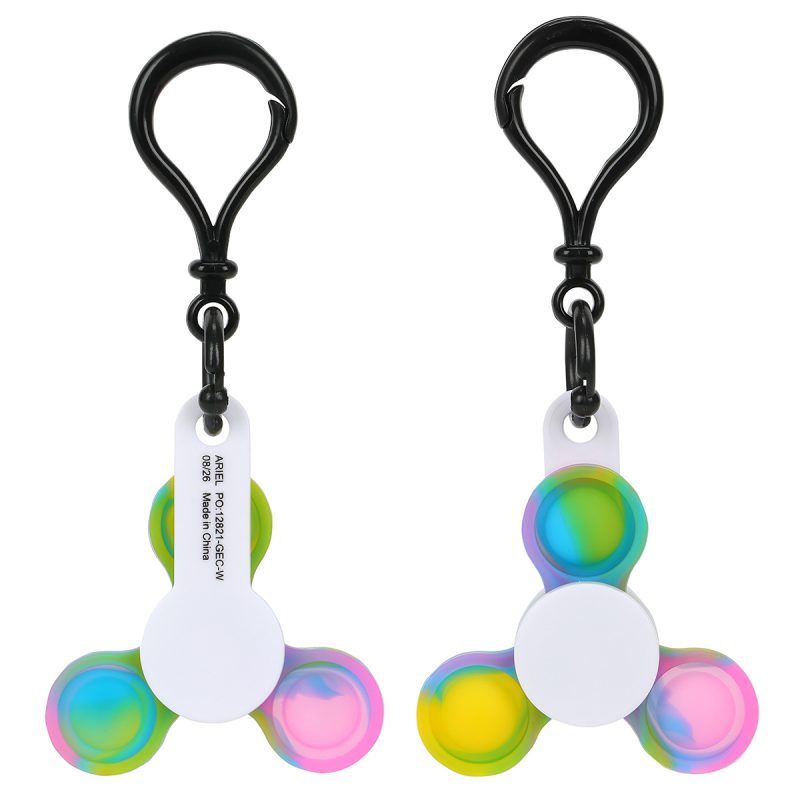 Push Pop Fidget Spinner Keyring - 9
