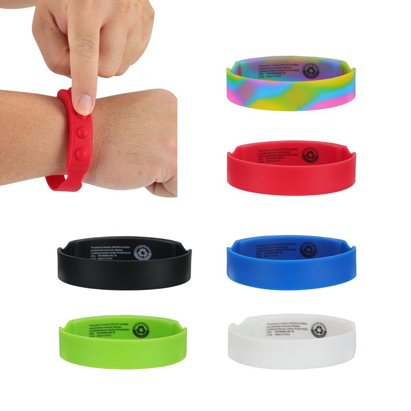 Push Pop Recycled Silicone Wristband - 1