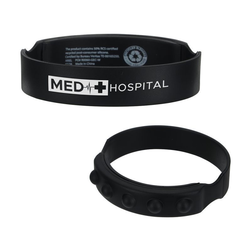 Push Pop Recycled Silicone Wristband - 2