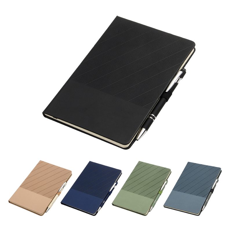 Quill Hardcover Journal with Pen - 1