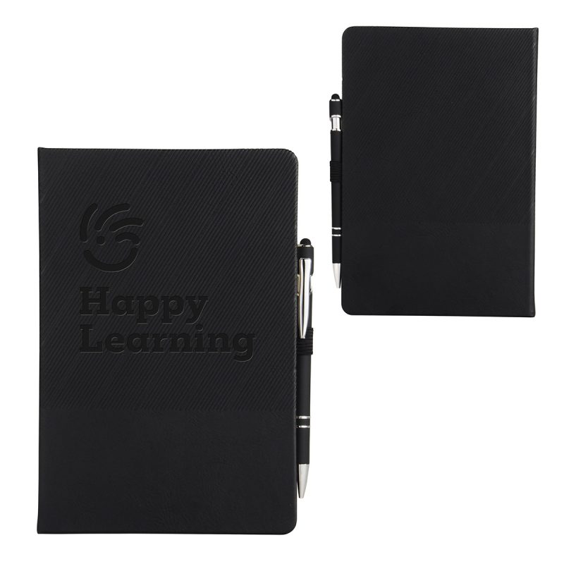 Quill Hardcover Journal with Pen - 2