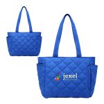 Villa Quilted Nylon Travel Tote - 6