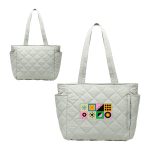 Villa Quilted Nylon Travel Tote - 8