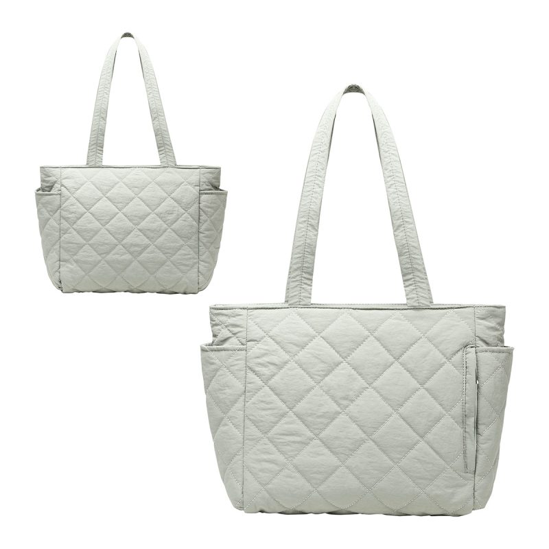 Villa Quilted Nylon Travel Tote - 9